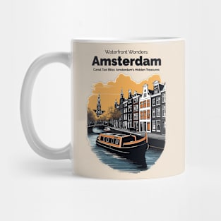 Explore Amsterdam by boat Mug